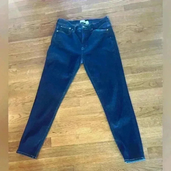 J. Crew ladies high rise toothpick Jean. Size 30. Excellent condition. - Picture 5 of 13